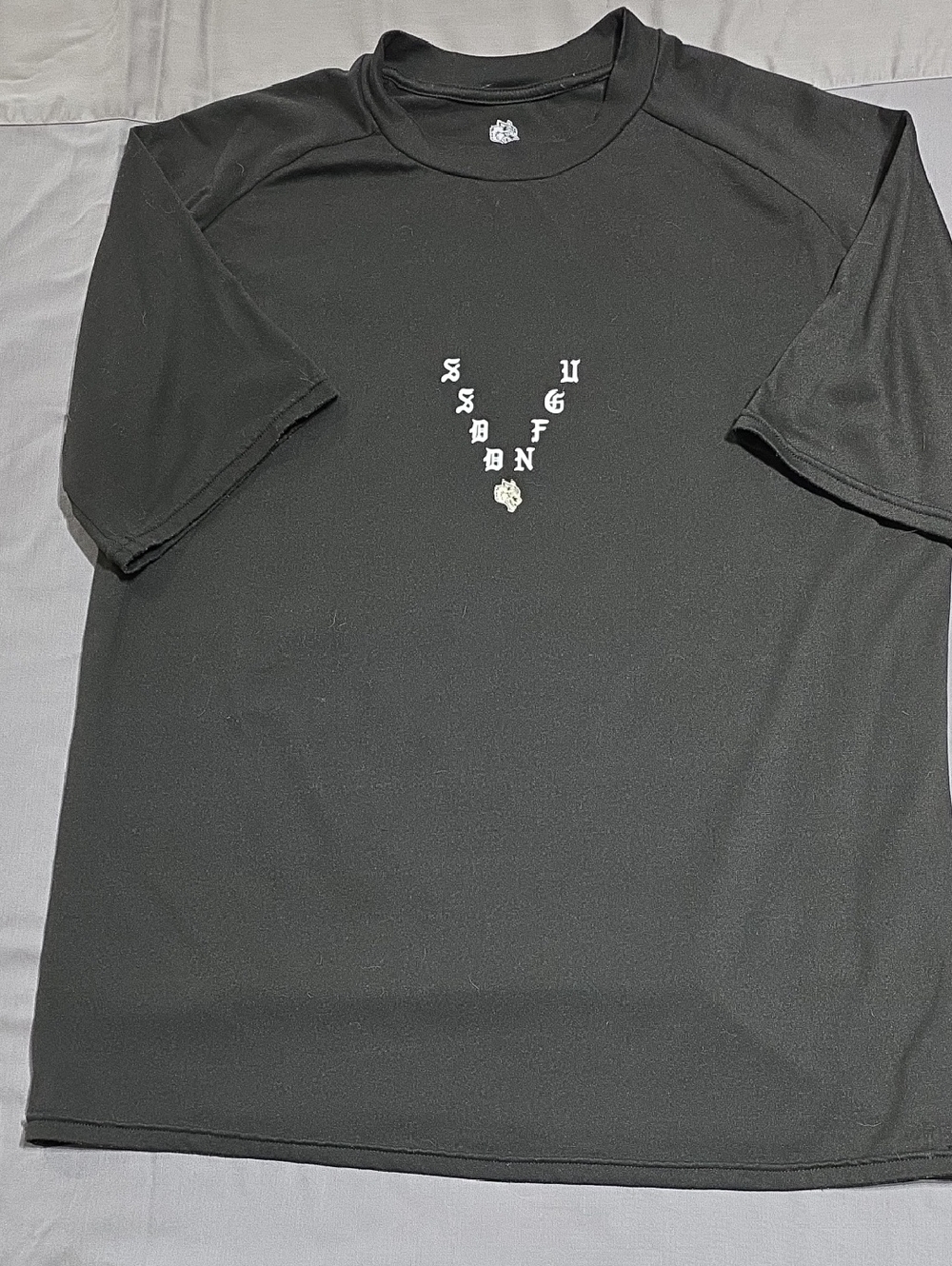 Darc Sport Black Short-Sleeve Tee with Center White Logo